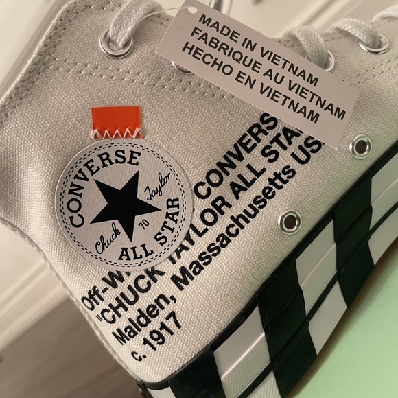 SOLD Off-White Chuck Taylor Hi - Picture 2 of 12